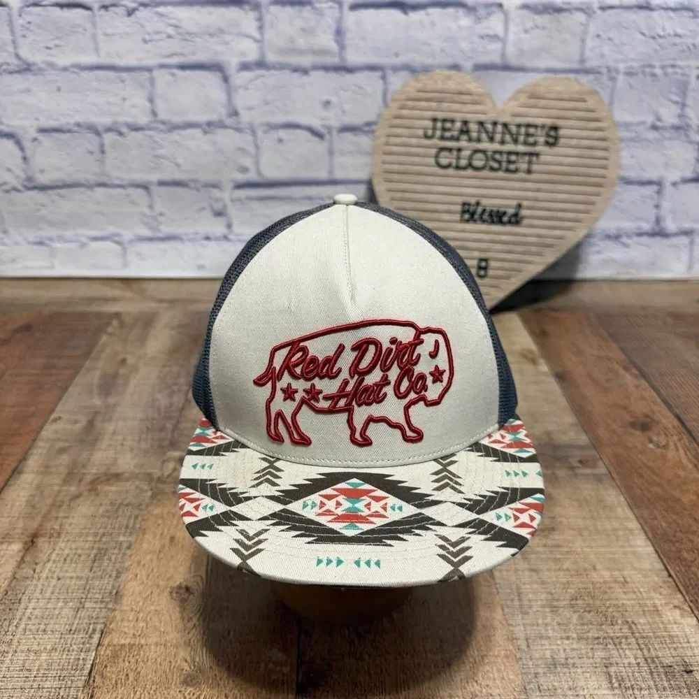 RED DIRT HAT CO BIG BISON AZTEC